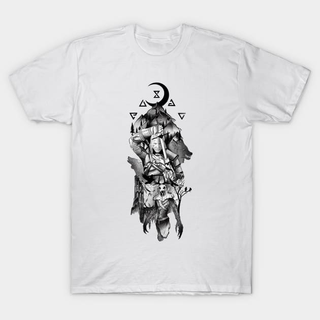 witcher T-Shirt by StevenBag